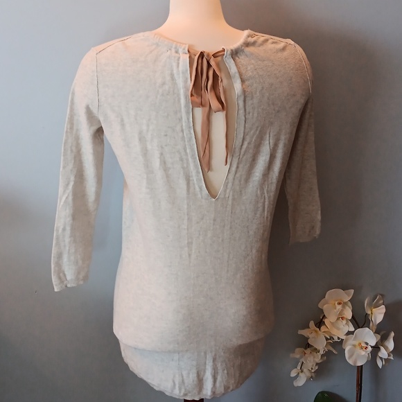 Aritzia Babaton ivory silk cashmere blend tunic - Picture 2 of 6